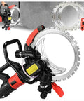 Rugged Electric Concrete Saw With Premium Diamond Blade And Toroidal Motor, Badass Wall Cutter For Rebar Stone And Tile, 3000 Rpm Heavy Duty Motor