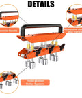 Three Station Edge Roller Bender With Locking Pliers For Roofing And Sheet Metal Pro Grade Side Bending Tool