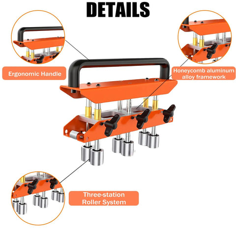 Three Station Edge Roller Bender With Locking Pliers For Roofing And Sheet Metal Pro Grade Side Bending Tool
