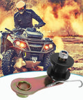 Top Tier Zacks Motorcycle Chain Tensioner Kit With Durable Roller And Anti-Slip Grip Design For Off Road Bikes Perfect For Smashing Riders Who Want Easy Install And Rock Solid Performance To Keep Their Driveline Tight No Slack Allowed. ATV chain tensioner kit with roller and mounting bracket