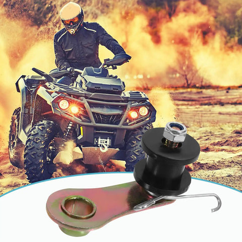 Top Tier Zacks Motorcycle Chain Tensioner Kit With Durable Roller And Anti-Slip Grip Design For Off Road Bikes Perfect For Smashing Riders Who Want Easy Install And Rock Solid Performance To Keep Their Driveline Tight No Slack Allowed. ATV chain tensioner kit with roller and mounting bracket
