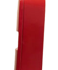 Large Fire Extinguisher Cabinet Fits 20 Pound Extinguisher With Badass Fiberglass Body side view showcasing durable red finish.