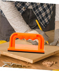 Safety Push Block for Table Saws and Router Tables Lightweight Portable Orange Woodworking Push Block for Workshops Safer Cuts