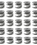 Dead Nuts Tight Furniture Cam Locks And Cabinet Drawer Hardware Featuring Heavy Duty Zinc Alloy Connectors in a pack.