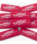 Heavy Duty Red Heat Shrink Tubing 1/2 Inch Polyolefin Wire Sleeve Wraps Snugly Around 4 And 8 Gauge Cables For Car Audio Battery Power Wiring 10 Pack Slick Rig Ready Insulation stacked in a pile.