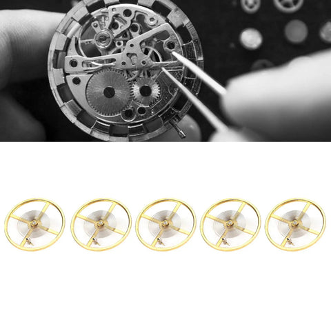 Pro Grade Watch Repair Tool Kit With Balance Wheel And Full Swing Hairspring Replacement For 8205 Movement Precision Fit