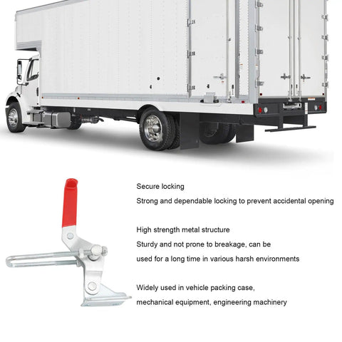 Heavy Duty Toggle Latch Clamp With Quick Release Lever Handle for secure truck cabinets and boxes, ideal for engineering machinery.