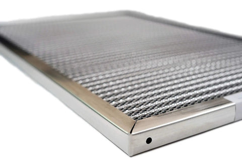 Close-up of Washable And Reusable Electrostatic HVAC Air Filter For Furnaces And ACs Lifetime Durability With Permanent Six Stage Design