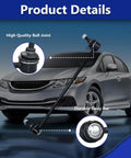 Sway Bar End Links Replacement Kit For Honda Civic 2012 2015 And Acura ILX 2013 2019 2 Pack K750604 K750605 Direct Fit Stabilizer Link Set For A Smoother Quieter Ride, black ball joint link shown on sedan