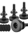 Heavy Duty Furniture Levelers 10 Piece Set Adjustable Leg Levelers with Galvanized Metal Frame for stabilizing tables and chairs
