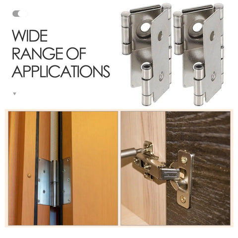 Retro Square Iron Cabinet Hinges and Lifting Brackets Set for Home or Office on wooden furniture door in metal build