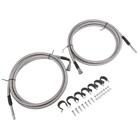No Sweat Fuel Line Quick Fix Kit For Chevy Silverado Gmc Sierra 1500 Classic 2004 To 2007 V8 Gas Engine connectors and tools.