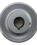 Heavy Duty Built Tough Two Groove Pulley For V Belt Drive Cast Iron Motor Pulley With One And A Quarter Inch Bore And Four Point Seven Five Inch Outer Diameter Fits V Belt Types A AX B BX 4L 5L Belts Model 2BK50 One Quarter By One Eighth Keyseat