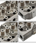 Top Tier Drop In Ready Engine Cylinder Head Assembly With Full Gasket Kit For S4L S4L2 Diesel Motors showing multi-angle views of the assembly.
