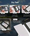 Two Pack Marine Waterproof Phone Pouches With IP68 Floating Design testing process for water resistance.