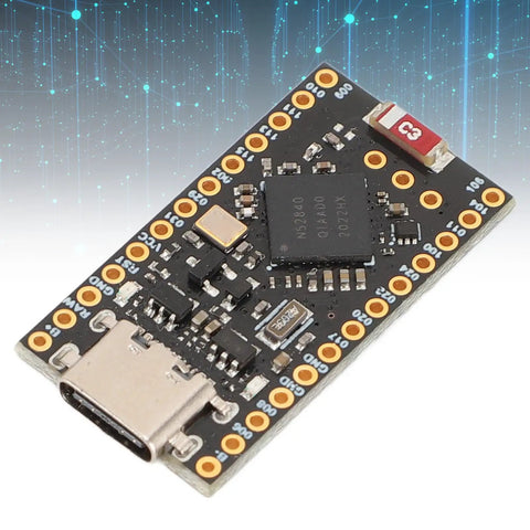 Nice Nano V2 Bluetooth Five Point Oh Charging Management Development Board For Lithium Batteries Dope Low Power Microcontroller Board For Wearables And DIY Projects With ARM Cortex M4F