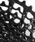 Close-up of PG-1130 11-Speed Cassette 11-42T Black for Trail and Mountain Bikes with PowerGlide II Shift Tech