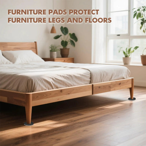 16-Pack Felt Furniture Sliders For Hardwood Floors, Easy Glide For Heavy Furniture And Appliances, Reusable Floor Protectors And Moving Pads, 3.5 Inch Diameter, Save Effort And Protect Your Floors