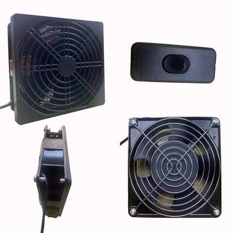 Heavy Duty Solder Fume Extractor With 5 Carbon Filters, Soldering Smoke Absorber And Welding Smoke Remover, close-up view