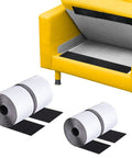 Non Slip Couch Cushion Grips And Adhesive Hook And Loop Tape To Stop Cushions From Sliding On Sofas And Mattresses shown with sofa