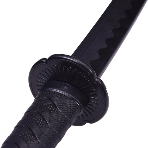 Handle and guard of Dope Training Katana Sword For Martial Arts Practice, Blunt Polypropylene Samurai Sword For Men And Women