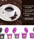 Eco Friendly Disposable Paper Coffee Filters For Single Brewer Reusable K Cups And K Cup Pods, Unbleached And Tear Resistant Paper