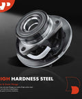 2 Pack Front Wheel Bearing And Hub Assembly With ABS For Ford F150 1997 1998 1999 2000 4WD And 5 Lug Wheel Hub Replacement Set