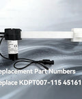 Heavy-Duty Aluminum Linear Actuator Motor for Kaidi KDPT007-115 Lift Chairs and Limoss 451615 Replacement shown