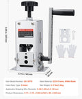 Heavy Duty Wire Stripper Machine With Hand Crank Or Drill Powered Modes, Q235 Frame, ideal for DIY and small workshop use