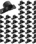 50 Pack One Half Inch Pipe Clamps Pex Clamp Set Heavy Duty Bulk Pipe Supports Suspension Clips For Pex Copper CPVC Plumbing Projects