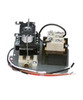 Heavy Duty Fan Control Center With Inline Transformer And Relay Combo for quick HVAC changeout, mounted on metal base with color-coded leads.