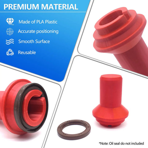 DIY Ready Crankshaft Seal Driver And Seal Installer Tool Kit For Honda 1.5 Turbo Engine, Pro Grade Engine Repair Set