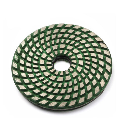 Durable 4 Inch Turbo Segment Grinding Disc With Sintered Metal Bond For Concrete Stone Surfaces Dry Wet Polishing Wheel Grit 100 close-up view