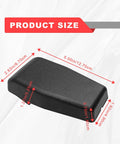 2 Piece Black Rear Window Hinge Trim Cover for Jeep Wrangler JK Liftgate Glass Hinge Replacement Left and Right 2007-2018
