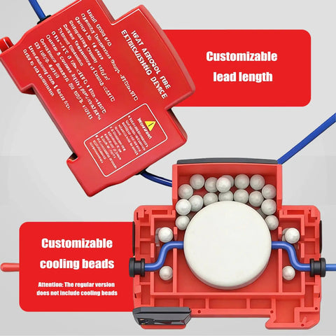 Smooth Auto Trigger Fire Extinguisher Zero Drama Snap On Mount With Din Rail Design And Heat Driven Aerosol Shield Legit Clean Flame Retardant Guard For Home Electrical Panels