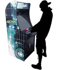 Full Size Pro Grade Arcade Cabinet With 3000 Classic Games 22 Inch LCD Screen Sanwa Joysticks Trackball Dual Player Setup