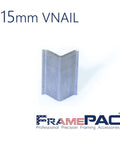 15mm Heavy Duty V Nails For Hardwood Picture Frames And Tight Corner Wedges To Secure Your Woodwork Featuring Built Like A Tank Engineering.