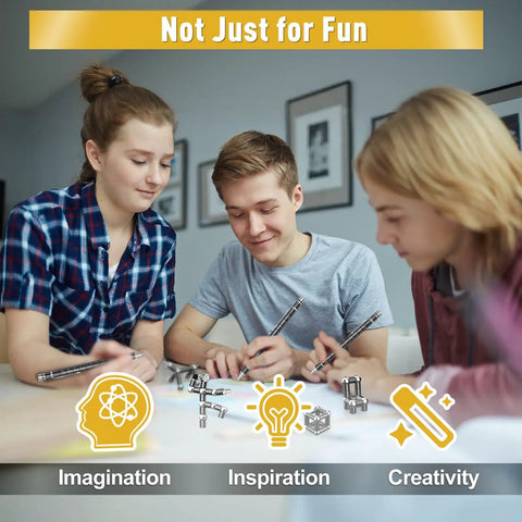 Teens using multifunction pens for drawing and creativity, illustrating stocking stuffers for men gifts multifunction pen