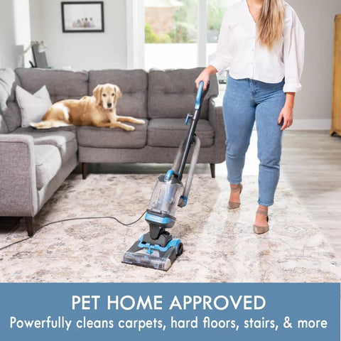 Kenmore Ultra Lightweight Bagless Upright Vacuum For Pet Owners With Powerful Suction And Easy Maneuverability For Carpets Hard Floors And Stairs Featuring Four Height Adjustments For Optimal Cleaning Efficiency On Any Surface In Your Home