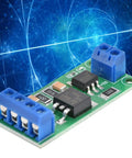 Three Point Three Volt To Twenty Four Volt SCR Module with Optocoupler Isolation High Power Signal Converter on circuit board