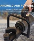 Heavy Duty Electric Hydraulic Rebar Bender And Straightener Machine handheld and portable for construction projects.