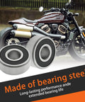 Two Pack Three Quarter Inch Bore Wheel Bearing Seal Kit For Harley Touring Models Replacement Part Numbers 25 1368 And 1013 2RS