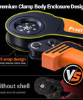 Ferrule Crimping Tool Kit Pro Grade With AWG 28 To 5 Hex, ABS wrap design shown to reduce wear