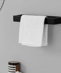 Matte Black 10 Inch Towel Bar Wall Mount For Bathroom Made From SUS304 Stainless Steel with towel hanging