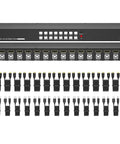Top Tier 16 Port Rack Mount KVM Console with multiple ports and included cables for efficient server management.