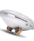 Side view of PAR36 LED 12 Watt Outdoor Garden Landscape Lighting Low Voltage 12V DC AC IP65 Flood Lamp 3000K Warm White