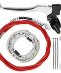 Mini Bike Brake Lever Kit With 22mm Handlebar And 67 Inch Drum Brake Cable Replacement For Coleman CT200U CT200U EX BT200X Baja MB165 MB200