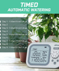 Hands Free Indoor Plant Waterer System For Fifteen Potted Plants Auto Drip Irrigation Kit With Programmable Timer Display