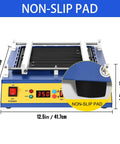 Non-slip pad on Infrared Preheating Oven 1600W Pro Grade Heating Plate For PCB SMD BGA Repair Soldering Station