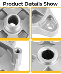 Badass Heavy Duty Rear Wheel Hub Assembly With Studs Replacement For Polaris RZR Sportsman Ace Ranger ATV UTV Models close-up images